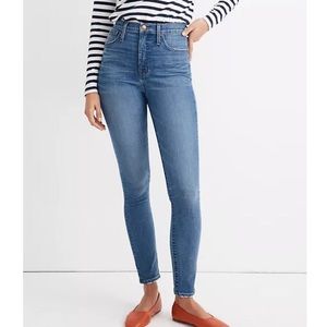 Madewell Size 25 11" High-Rise Skinny Jeans in Maricopa Wash 129